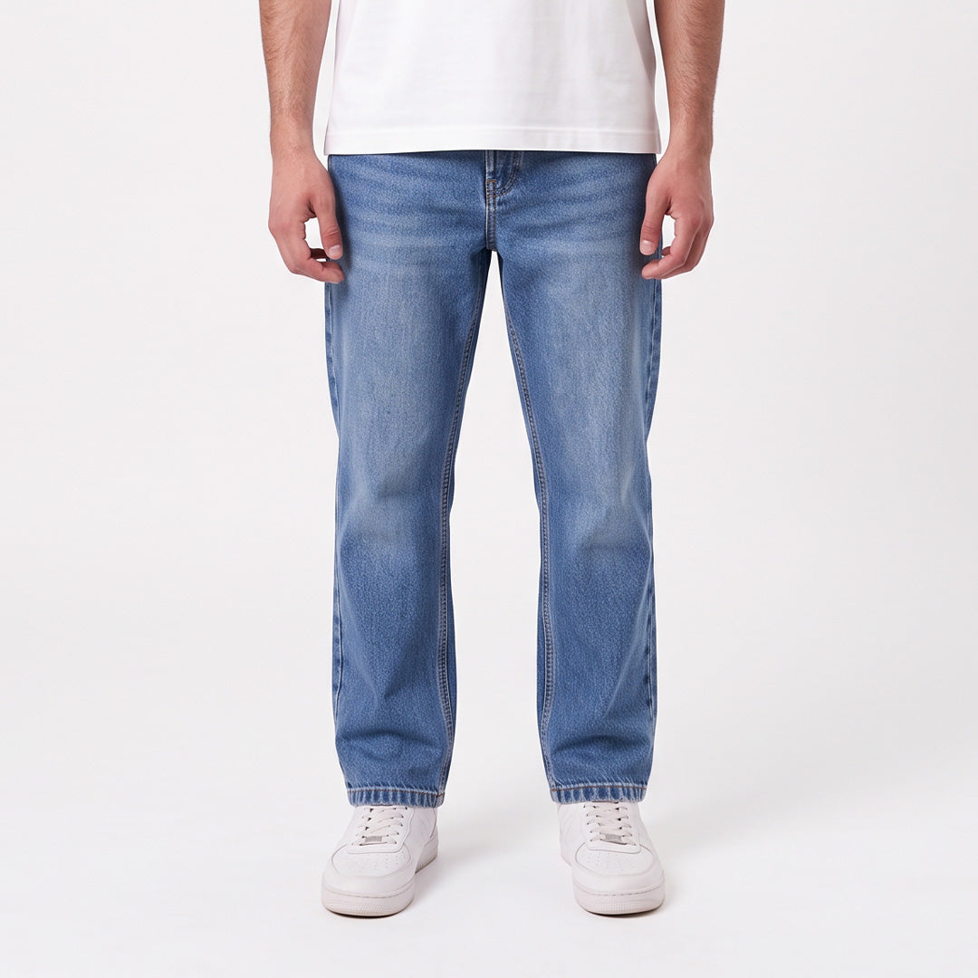 RELAXED FIT JEANS الصورة الرئيسية