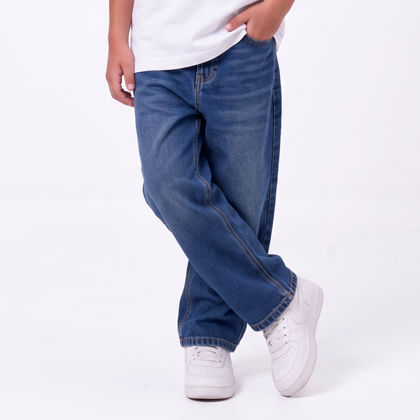 KIDS WIDE LEG JEANS