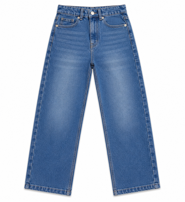 KIDS WIDE LEG JEANS